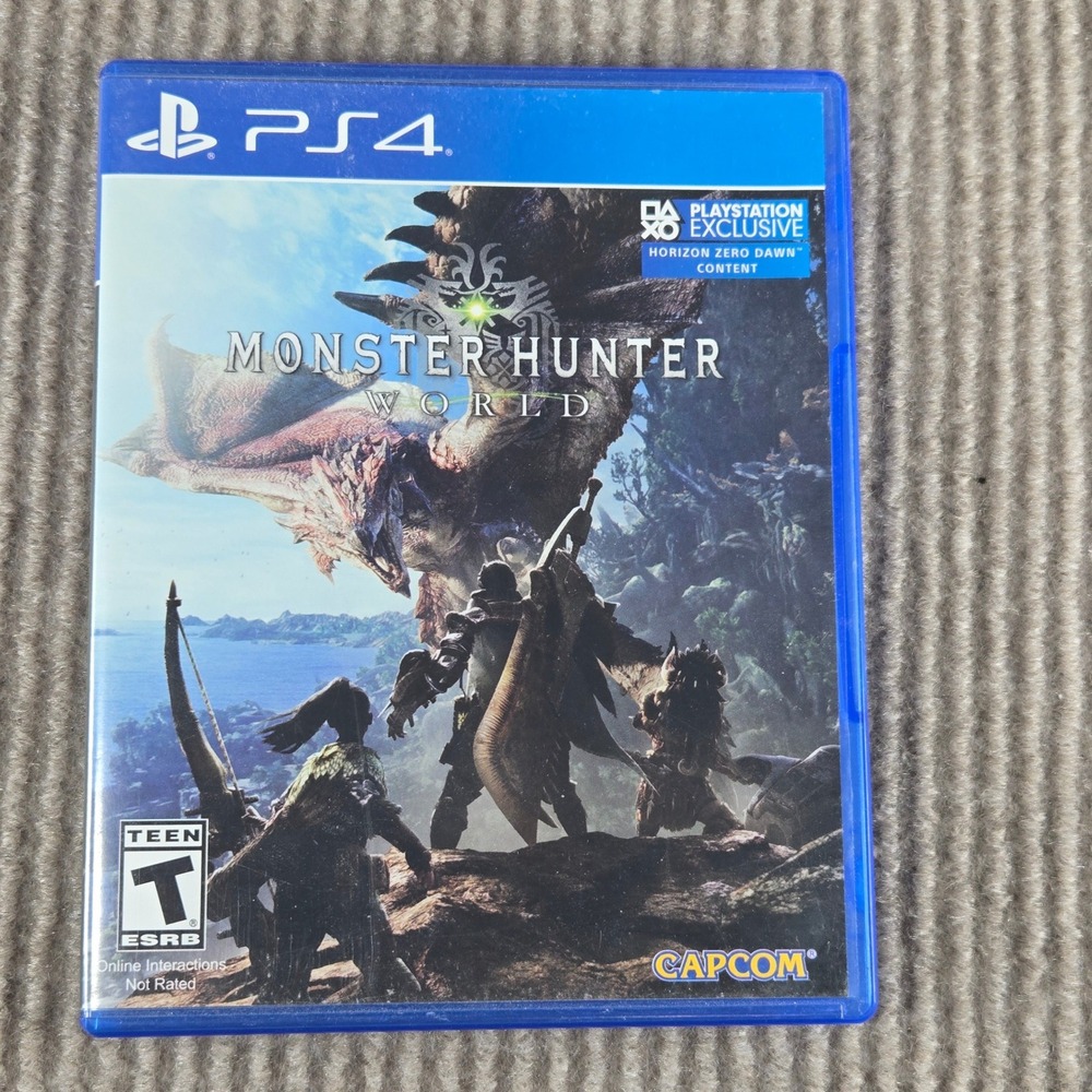 Capcom Sony PS4 Monster Hunter World PlayStation 4 Game